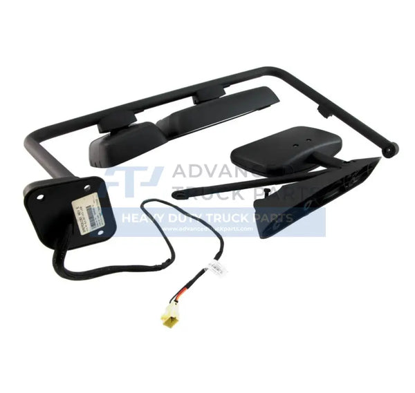 Genuine International Right Side Mirror Assembly Black