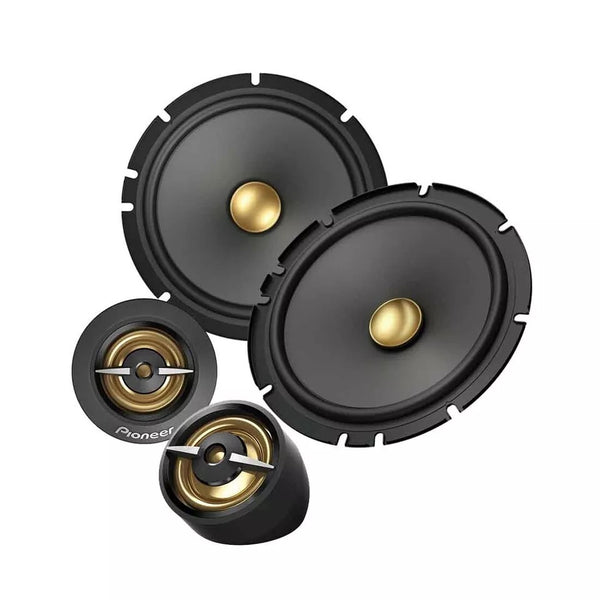Pioneer TS-A1601C 6.5" 2-Way 700W Peak 4-Ohms Car Audio Component Speaker System