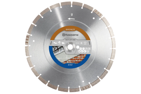 Husqvarna 579816404 Tacti-Cut S50 Segmented Rim Diamond Blade