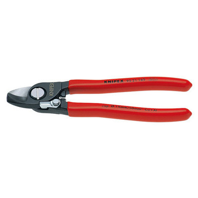 Knipex 6 1/4" Cable Shears with Opening Spring (9521165)