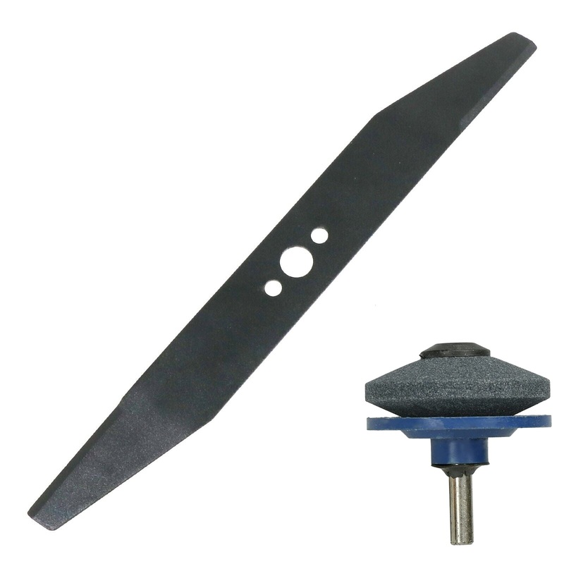 Lawnmower Blade for Flymo Hovervac 35 Turbo Vision Compact 350 35cm 350mm + Sharpener