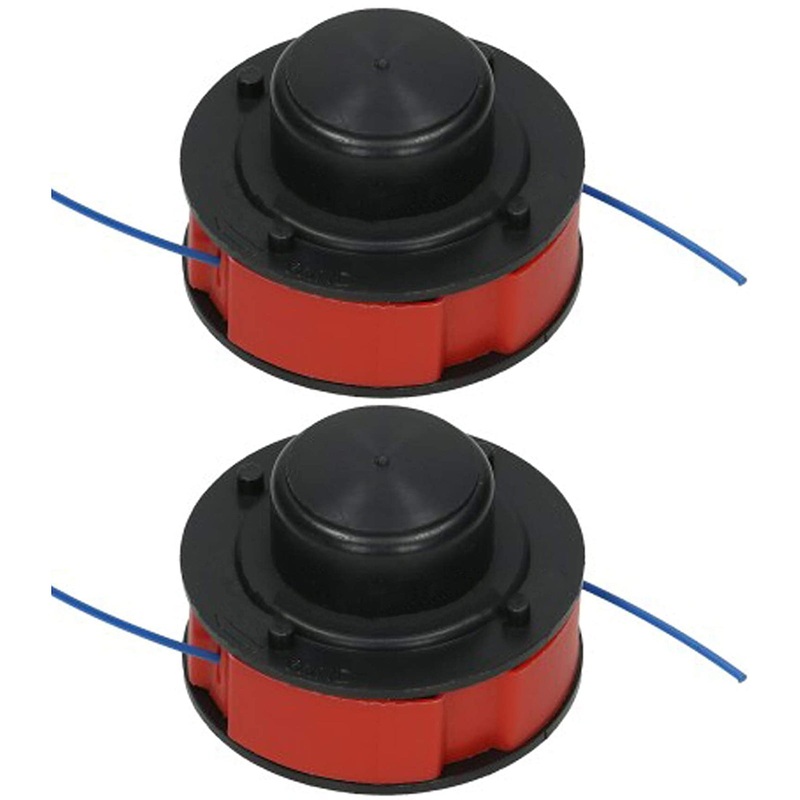 Line & Spool 8m for Mac Allister MGT300 MGTP3000 Strimmer Trimmer (Pack of 2)