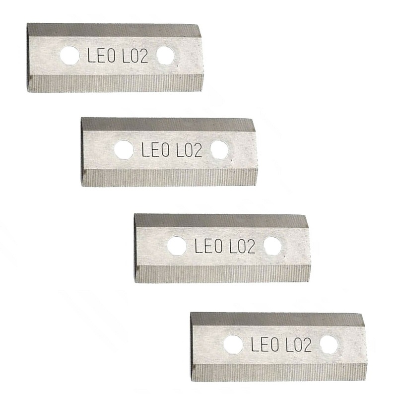 Metal Blades for B+Q FPIS2500 TRY2500SA Garden Shredders LE0L02 64mm (Pack of 4)