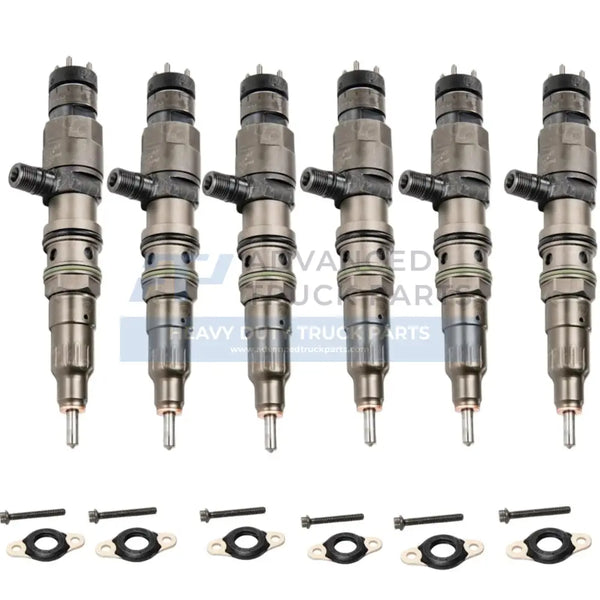 Oem Detroit Diesel Fuel Injector Kit Set Of Six For Dd15/Dd16