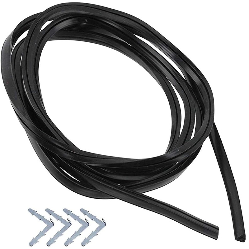 Oven Door Seal for STOVES BELLING Right Angle Corner Clips Rubber Cooker Gasket 2.4m