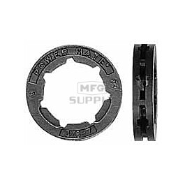 Power Mate Sprocket Rim. 3/8" pitch, 7 teeth, 7/8" ID