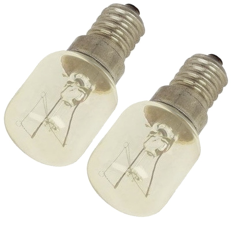 Pygmy Light Bulb Lamp for Sterling Oven Cooker Pack of 2 (15w, SES, E14)