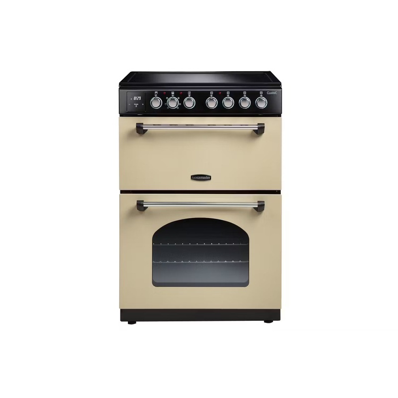Rangemaster Classic 60cm | Ceramic | Cream with Chrome trim | 128110 | CLA60ECCR/C