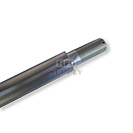 54" Standard Solid Steel Axle Std End, 1" dia