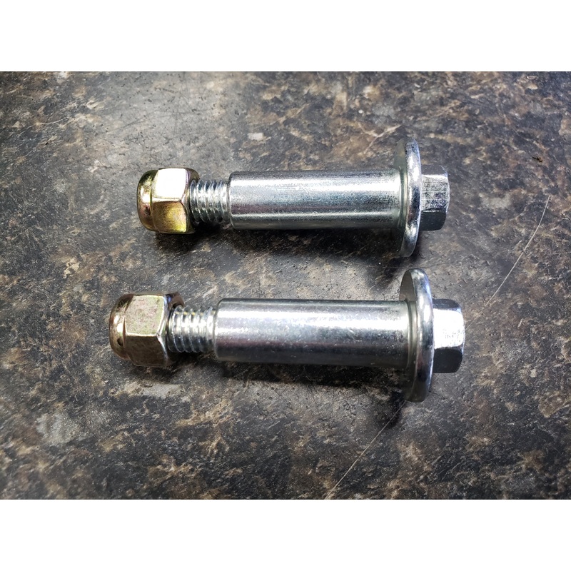 Toro 136-7198 Shoulder Bolt & 3296-39 Nut fit Power Clear Scraper Bar (Set of 2)