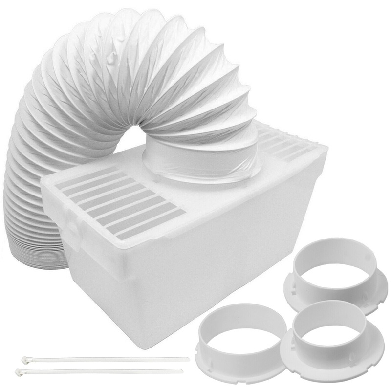 Vent Hose Condenser Kit with 3 x Adaptors for Hoover Tumble Dryer (1.2m)