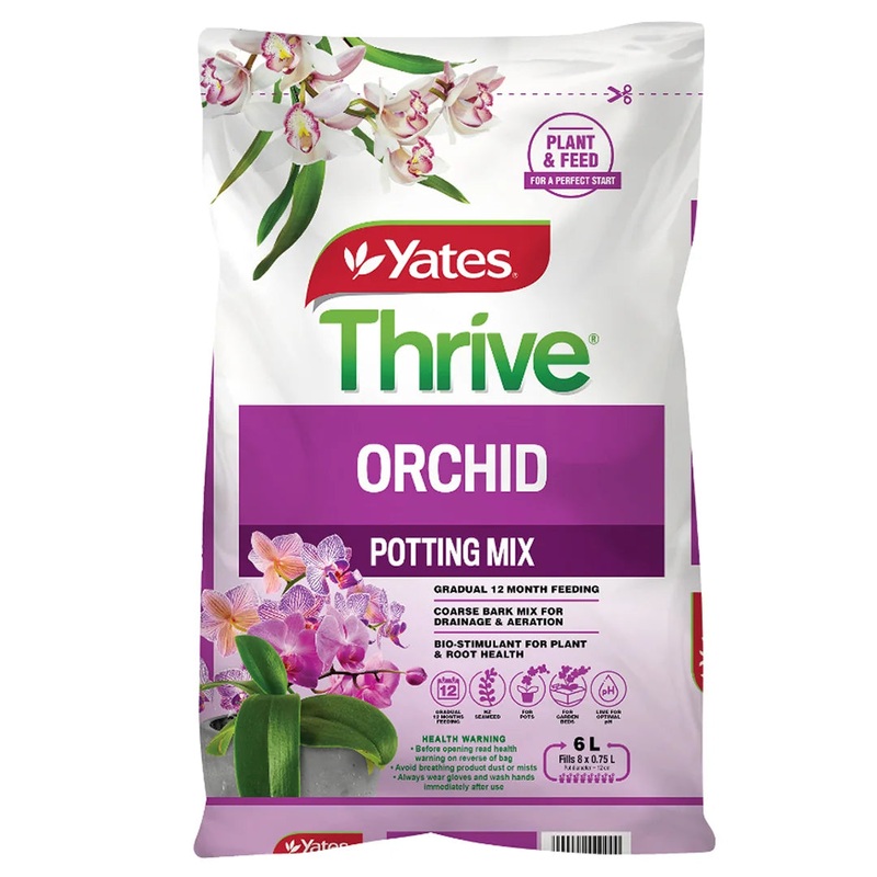 Yates Thrive Orchid Potting Mix – 6L